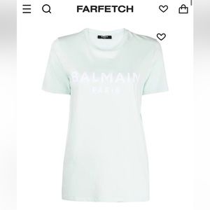 Balmain logo print shirt (S)